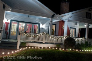 Christmas Lights at the Carriage House